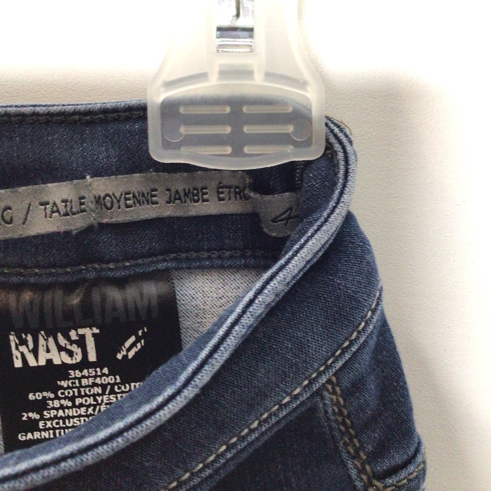 WILLIAM and Rast Mid Rise Slim Fit Jean Pants - Picture 6 of 12